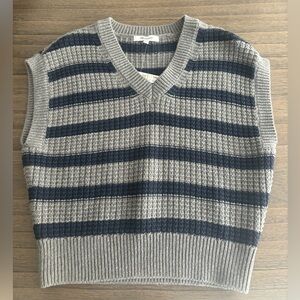 Madewell Sweater Vest. Size XS. Brand New with tag. Never Worn.